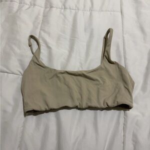 Tan Bralette Top